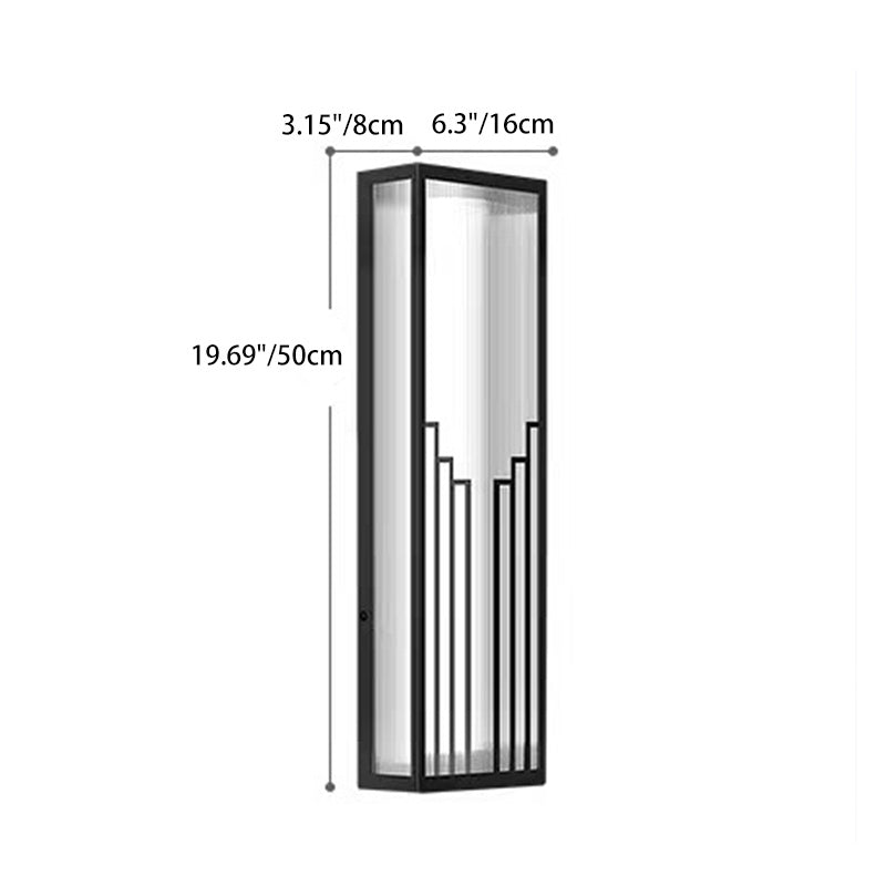 Simplicity Rectangular Line Spotlight LED Wall Sconce Lamp