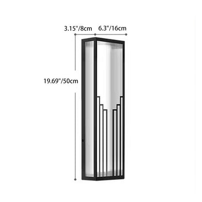 Simplicity Rectangular Line Spotlight LED Wall Sconce Lamp