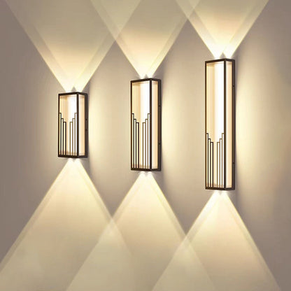 Simplicity Rectangular Line Spotlight LED Wall Sconce Lamp
