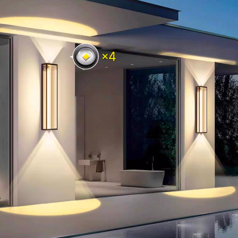 Simplicity Rectangular Line Spotlight LED Wall Sconce Lamp