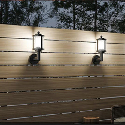 Waterproof Acrylic Cylindrical LED Smart Wall Sconce Lamp