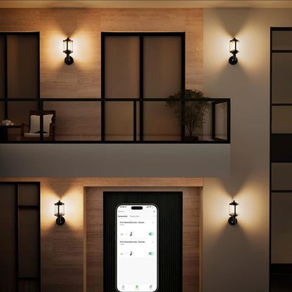 Waterproof Acrylic Cylindrical LED Smart Wall Sconce Lamp