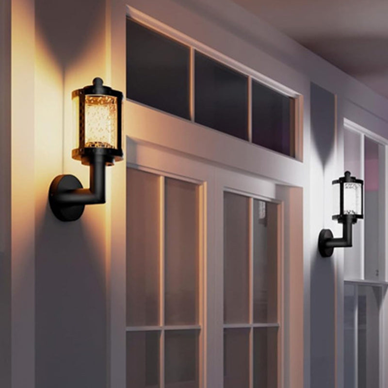 Waterproof Acrylic Cylindrical LED Smart Wall Sconce Lamp
