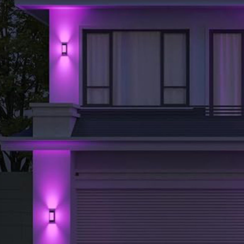 Simplicity PC Rectangular Smart LED Wall Sconce Lamp