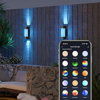 Simplicity PC Rectangular Smart LED Wall Sconce Lamp