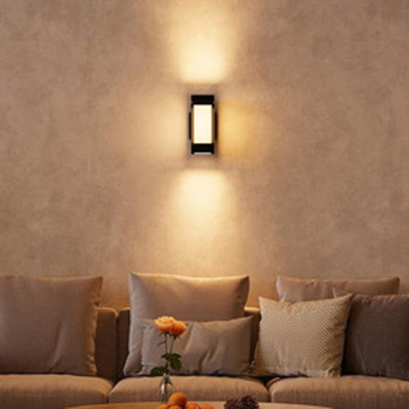 Simplicity PC Rectangular Smart LED Wall Sconce Lamp