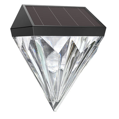 Simplicity ABS And PS Diamond LED Outdoor Wall Sconce Lamp