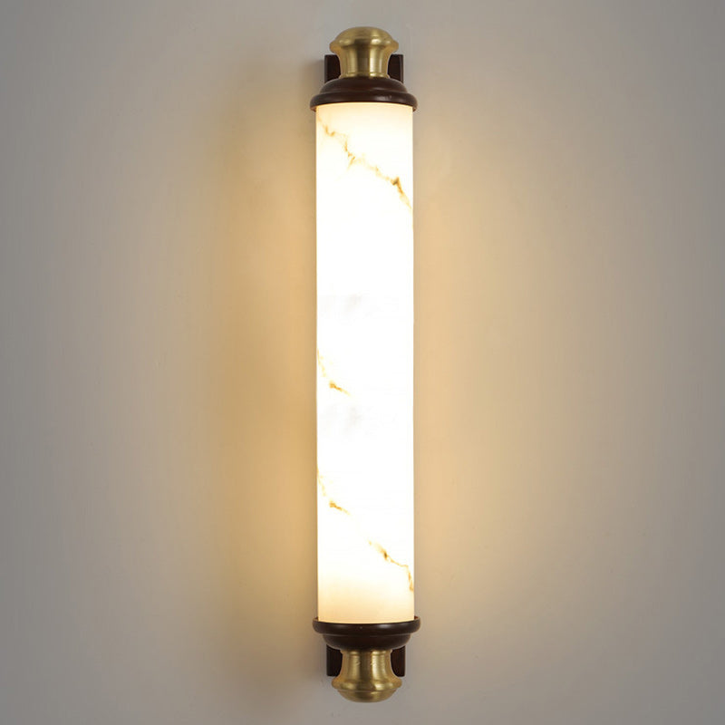 Chinese & Imitation Marble Bar-Shaped LED Wall Sconce Lamp