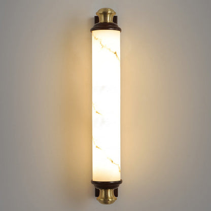 Chinese & Imitation Marble Bar-Shaped LED Wall Sconce Lamp