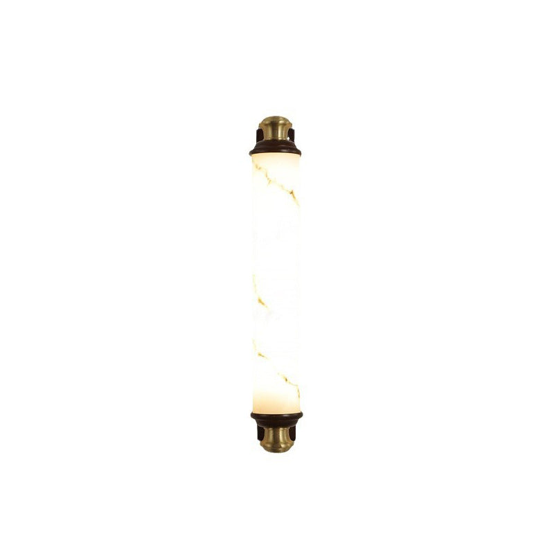 Chinese & Imitation Marble Bar-Shaped LED Wall Sconce Lamp