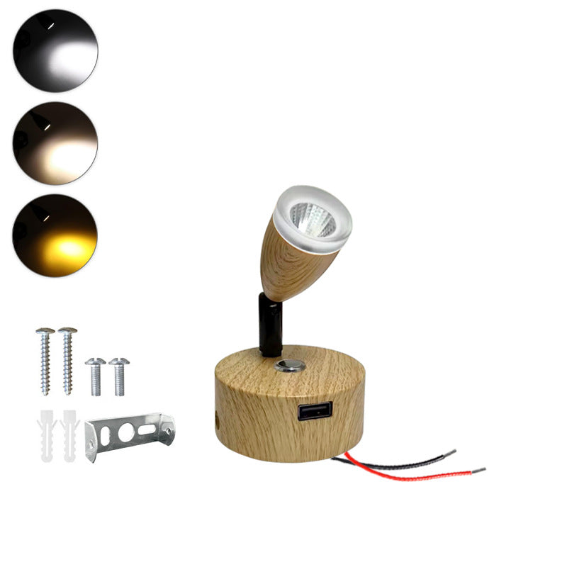 Nordic Aluminum Gooseneck LED Reading Wall Sconce Lamp