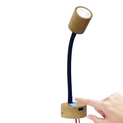 Nordic Aluminum Gooseneck LED Reading Wall Sconce Lamp