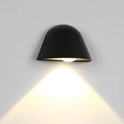 Waterproof Aluminum Doorbell-Inspired LED Wall Sconce Lamp