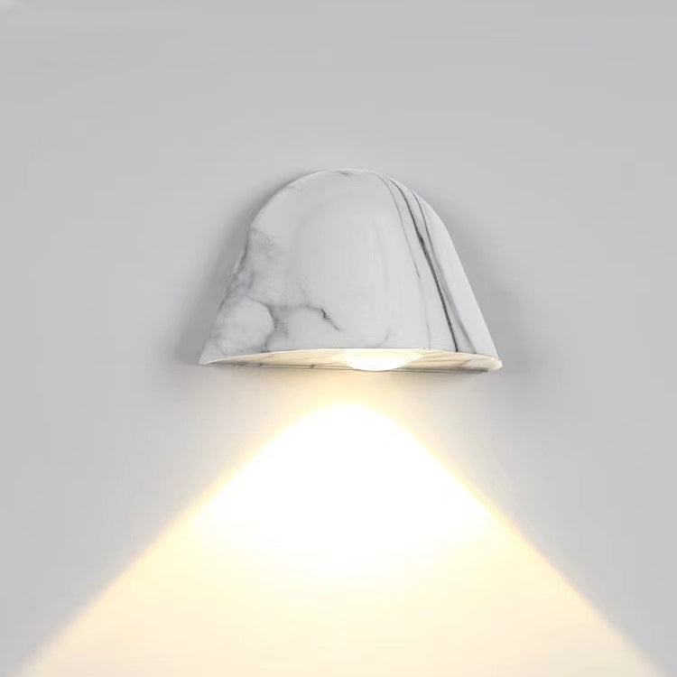Waterproof Aluminum Doorbell-Inspired LED Wall Sconce Lamp