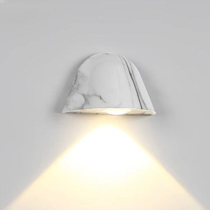Waterproof Aluminum Doorbell-Inspired LED Wall Sconce Lamp