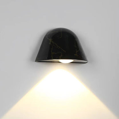 Waterproof Aluminum Doorbell-Inspired LED Wall Sconce Lamp