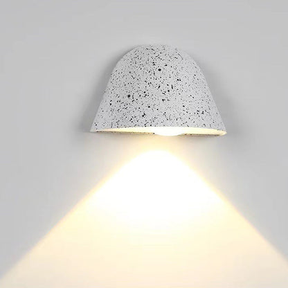 Waterproof Aluminum Doorbell-Inspired LED Wall Sconce Lamp