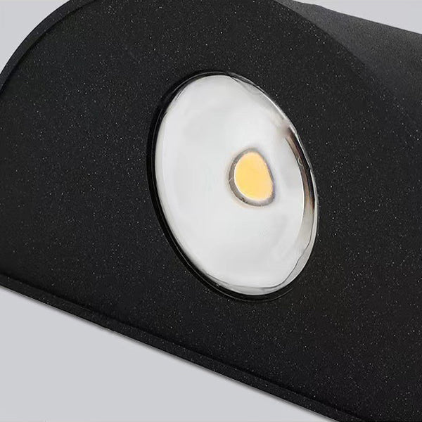 Waterproof Aluminum Doorbell-Inspired LED Wall Sconce Lamp