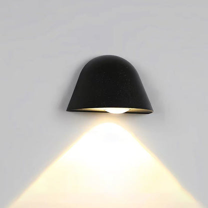 Waterproof Aluminum Doorbell-Inspired LED Wall Sconce Lamp