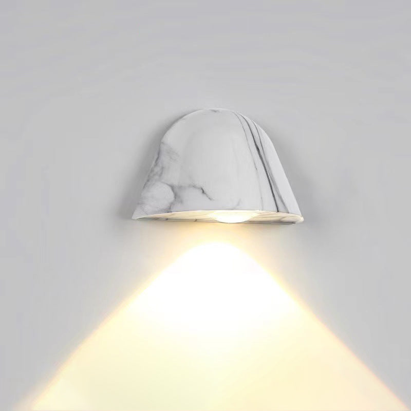 Waterproof Aluminum Doorbell-Inspired LED Wall Sconce Lamp