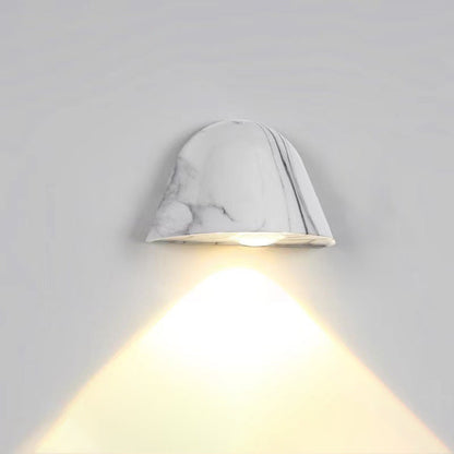 Waterproof Aluminum Doorbell-Inspired LED Wall Sconce Lamp