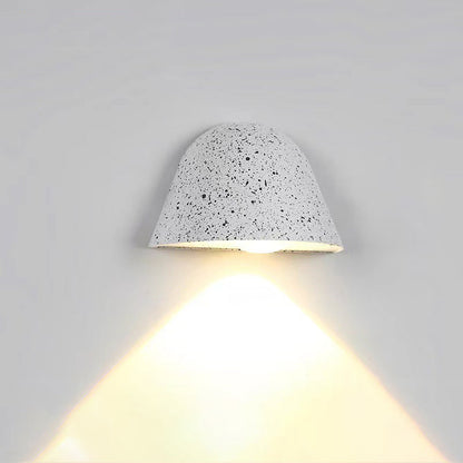 Waterproof Aluminum Doorbell-Inspired LED Wall Sconce Lamp