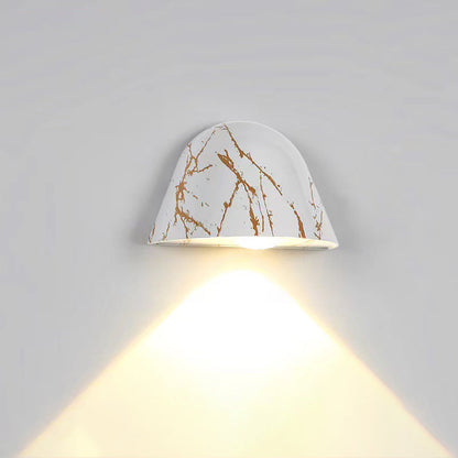 Waterproof Aluminum Doorbell-Inspired LED Wall Sconce Lamp