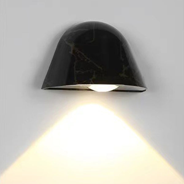 Waterproof Aluminum Doorbell-Inspired LED Wall Sconce Lamp