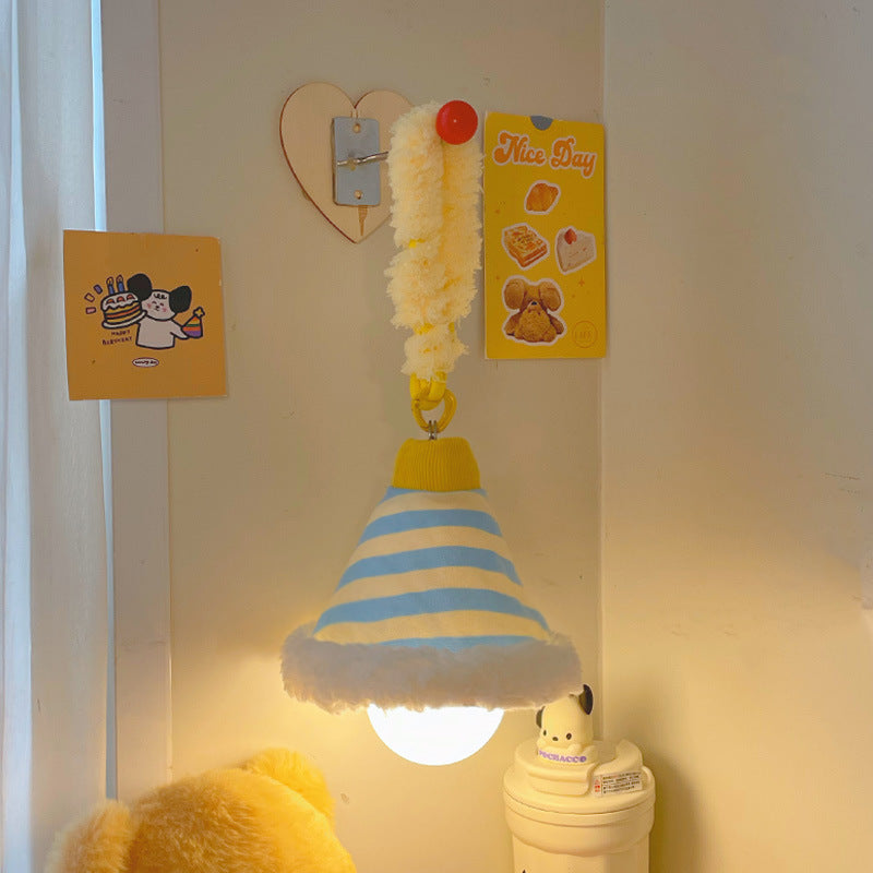 Deco Bell-Striped LED Hanging Wall Sconce Lamp Night Light