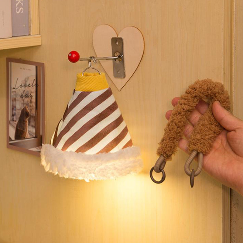 Deco Bell-Striped LED Hanging Wall Sconce Lamp Night Light
