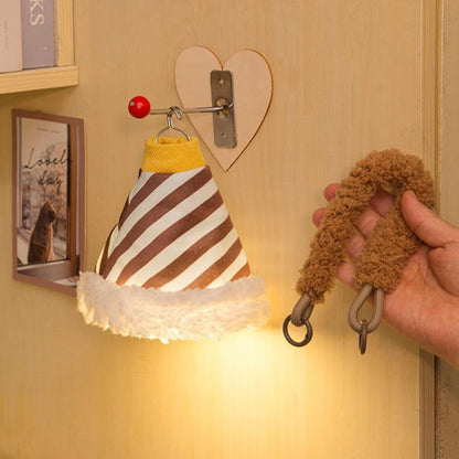 Deco Bell-Striped LED Hanging Wall Sconce Lamp Night Light