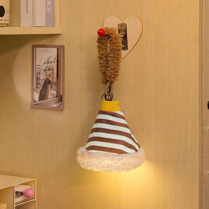 Deco Bell-Striped LED Hanging Wall Sconce Lamp Night Light