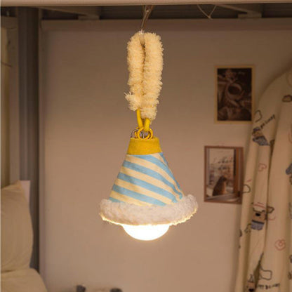 Deco Bell-Striped LED Hanging Wall Sconce Lamp Night Light
