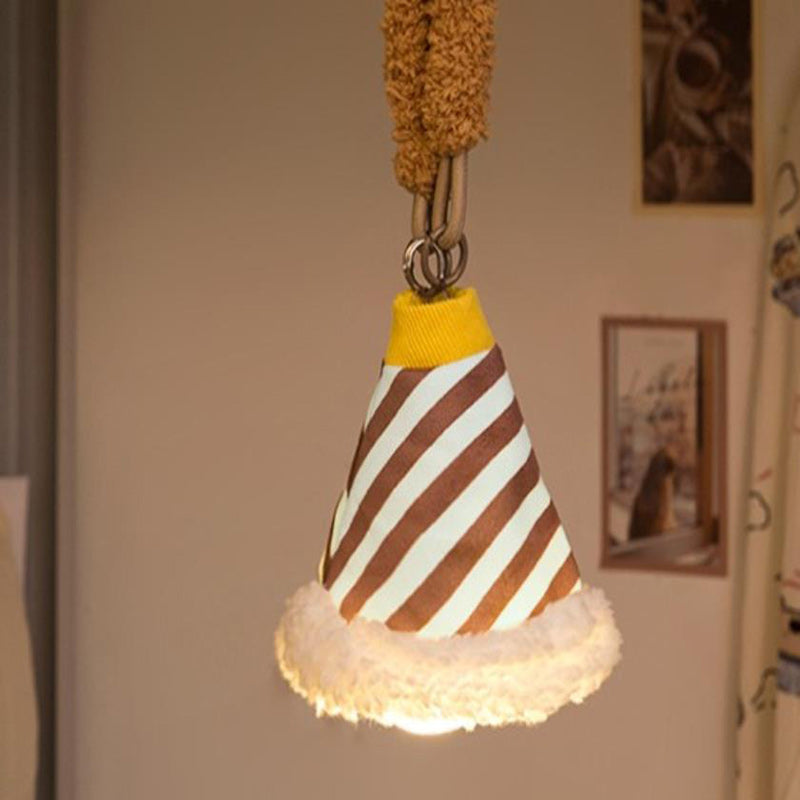 Deco Bell-Striped LED Hanging Wall Sconce Lamp Night Light