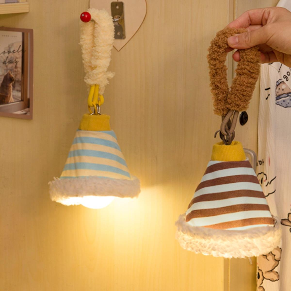Deco Bell-Striped LED Hanging Wall Sconce Lamp Night Light