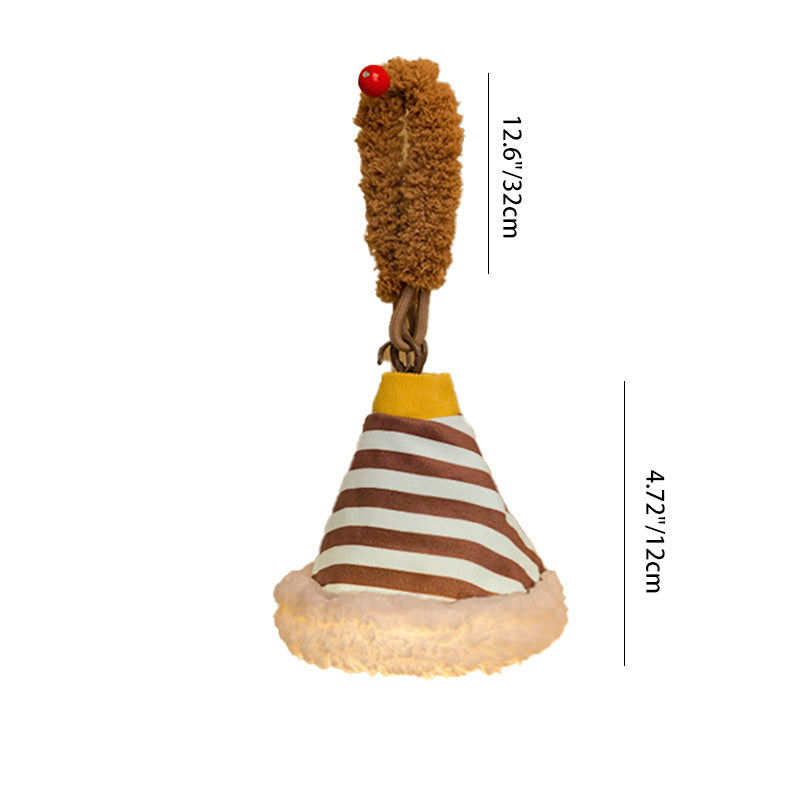 Deco Bell-Striped LED Hanging Wall Sconce Lamp Night Light