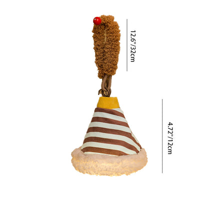Deco Bell-Striped LED Hanging Wall Sconce Lamp Night Light
