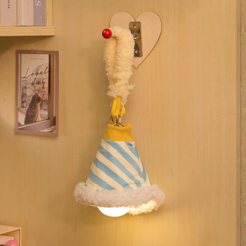 Deco Bell-Striped LED Hanging Wall Sconce Lamp Night Light