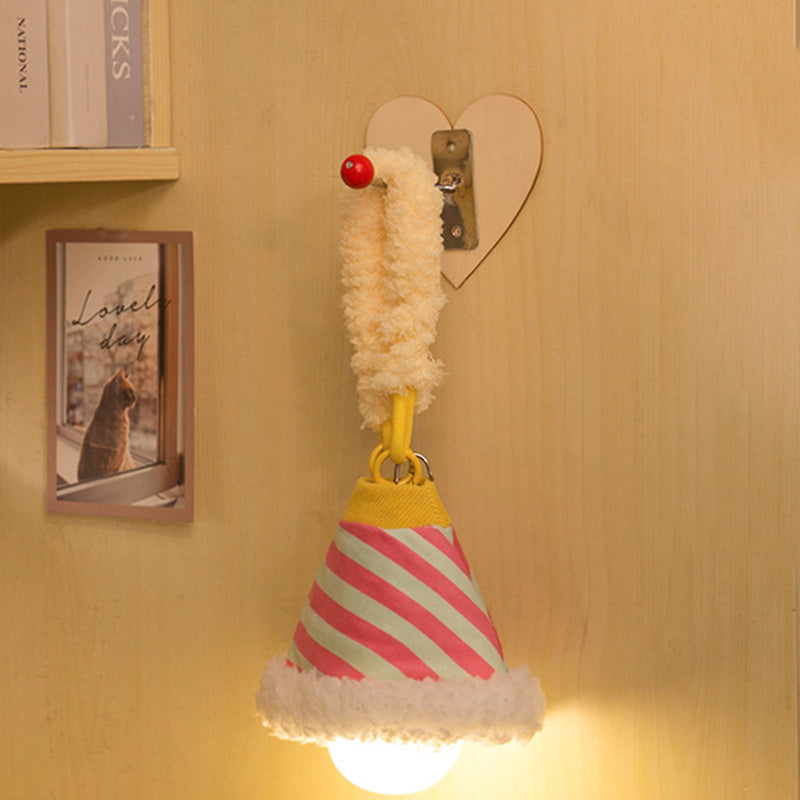 Deco Bell-Striped LED Hanging Wall Sconce Lamp Night Light