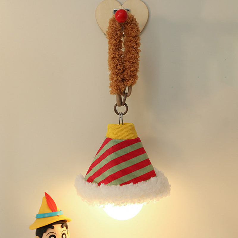 Deco Bell-Striped LED Hanging Wall Sconce Lamp Night Light