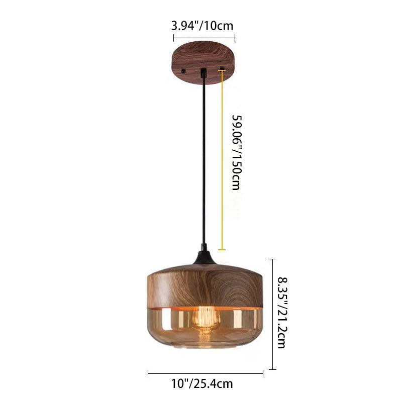 Contemporary Globe Pendant Light