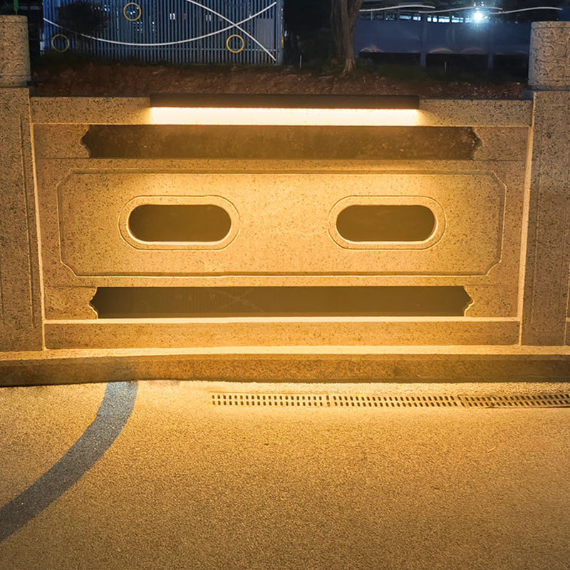 Solar Tempered Glass Wall Washer LED Wall Sconce Lamp