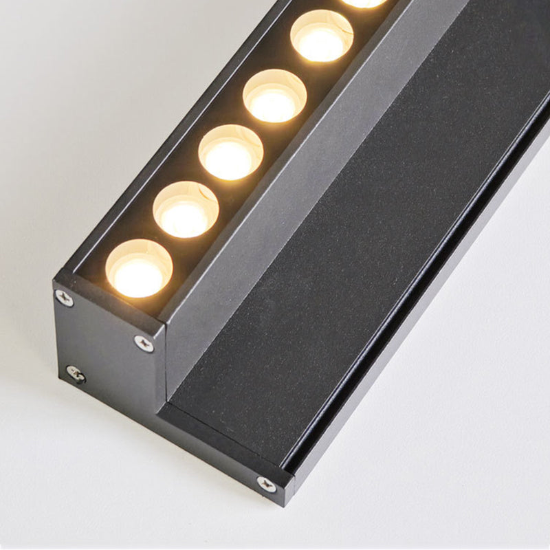 Solar Tempered Glass Wall Washer LED Wall Sconce Lamp