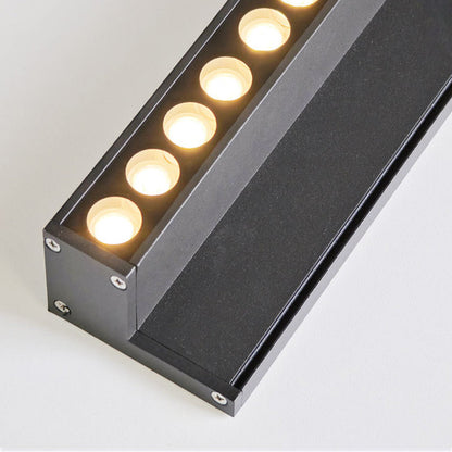 Solar Tempered Glass Wall Washer LED Wall Sconce Lamp