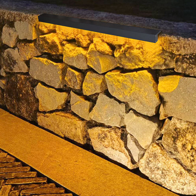 Solar Tempered Glass Wall Washer LED Wall Sconce Lamp