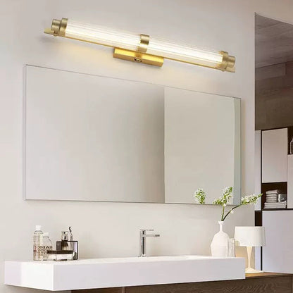 Iron Glass Cylinder Rectangle LED Wall Sconce Lamp