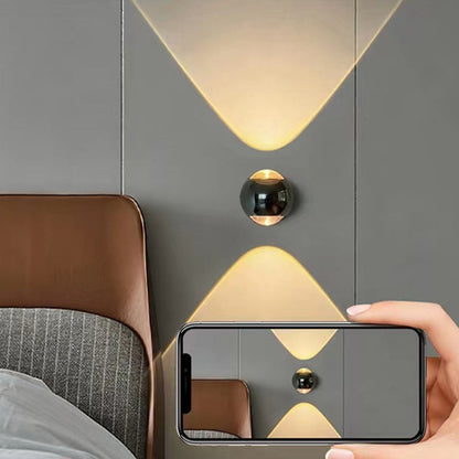 Modern Minimalist Globe Crystal LED Wall Sconce Lamp
