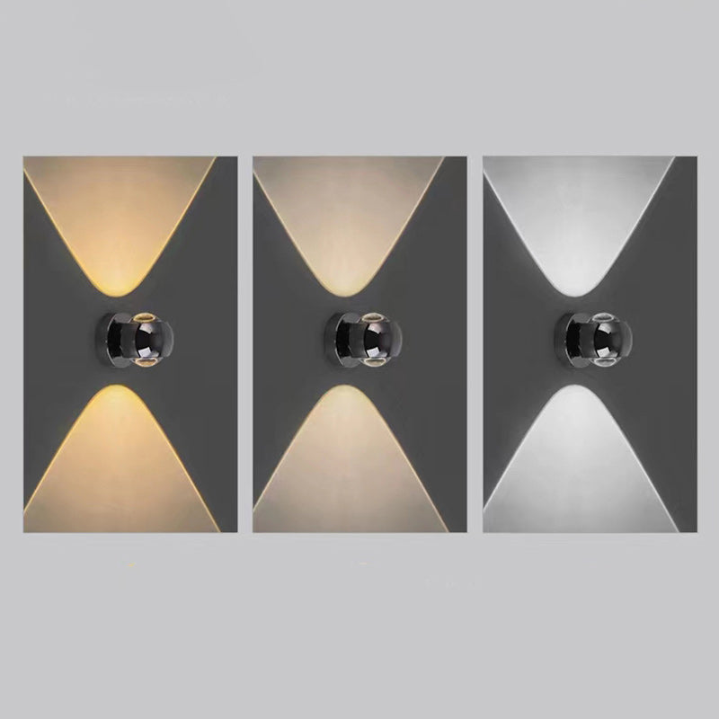 Modern Minimalist Globe Crystal LED Wall Sconce Lamp