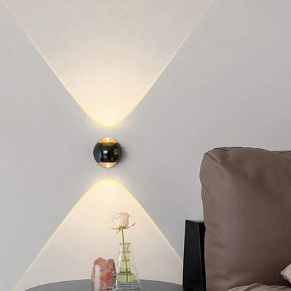 Modern Minimalist Globe Crystal LED Wall Sconce Lamp