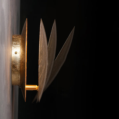 Contemporary Nordic Round Iron LED Wall Sconce Lamp